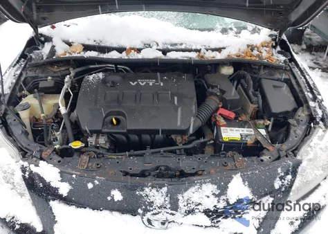 2010 Toyota Corolla S from USA, damaged, VIN 2T1BU4EE4AC256643